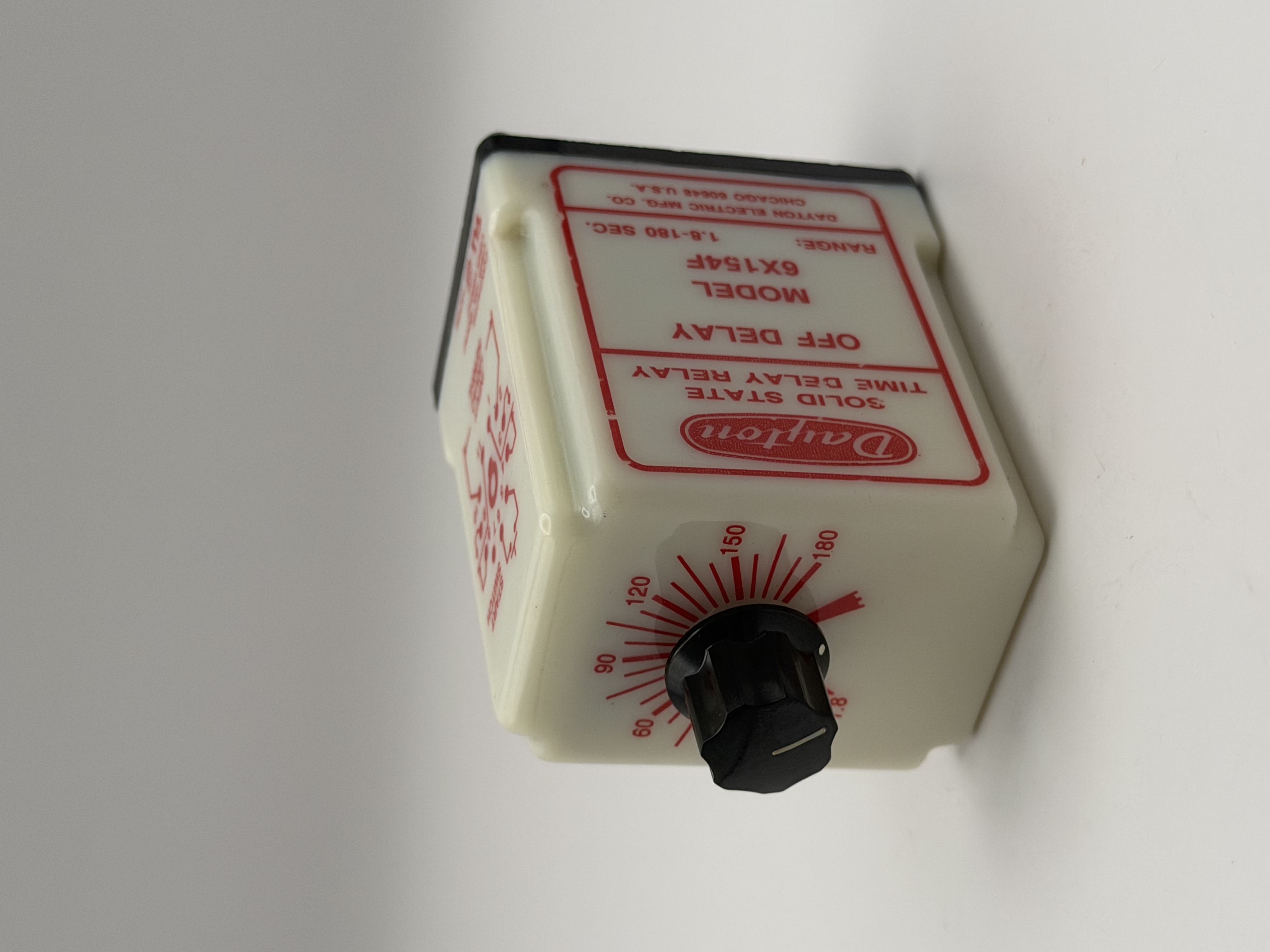 6X154F Solid State OFF Delay Time Delay Relay 1.8-180 Sec