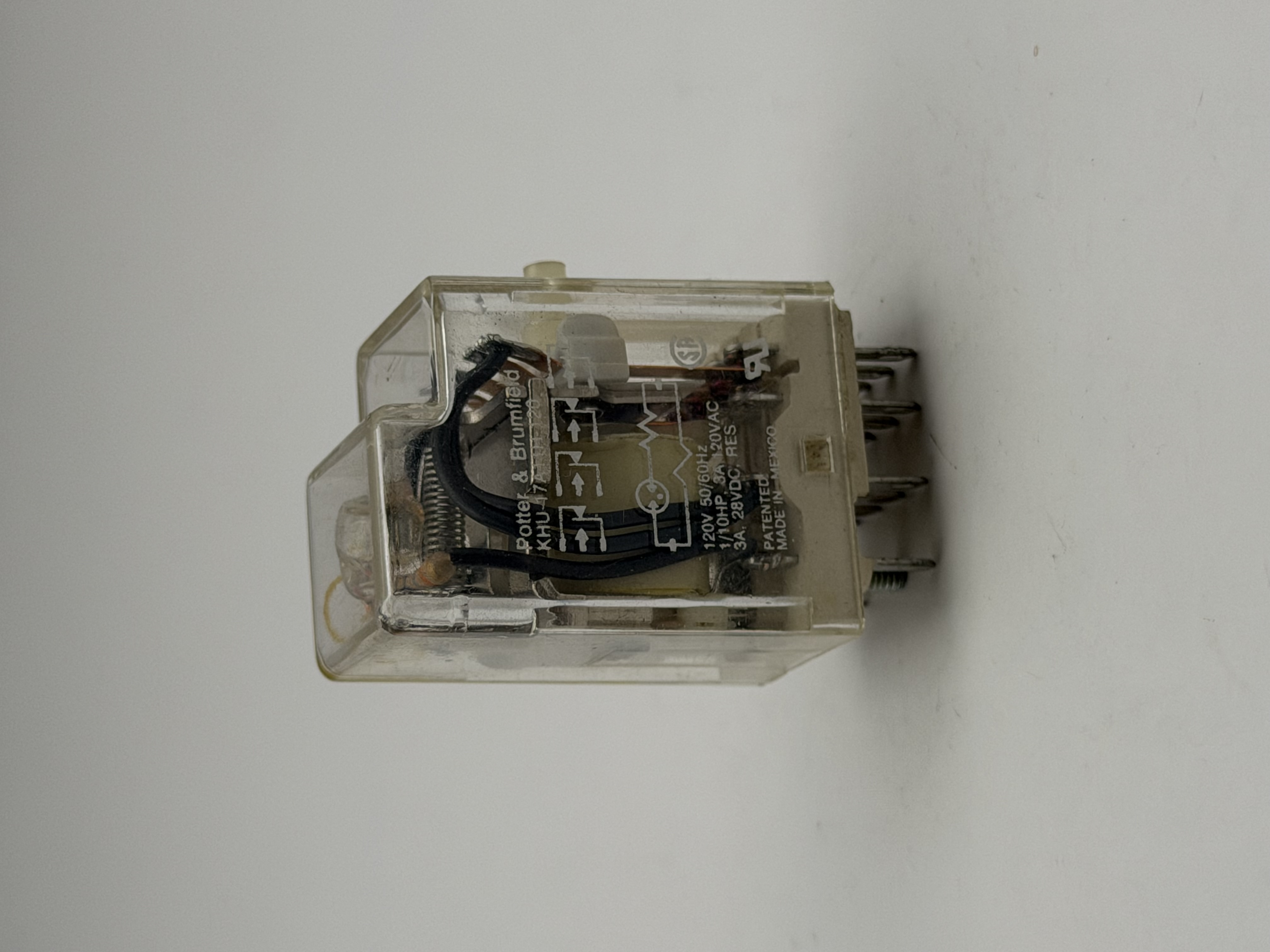 KHU-17A11H-120 120VAC 4PDT