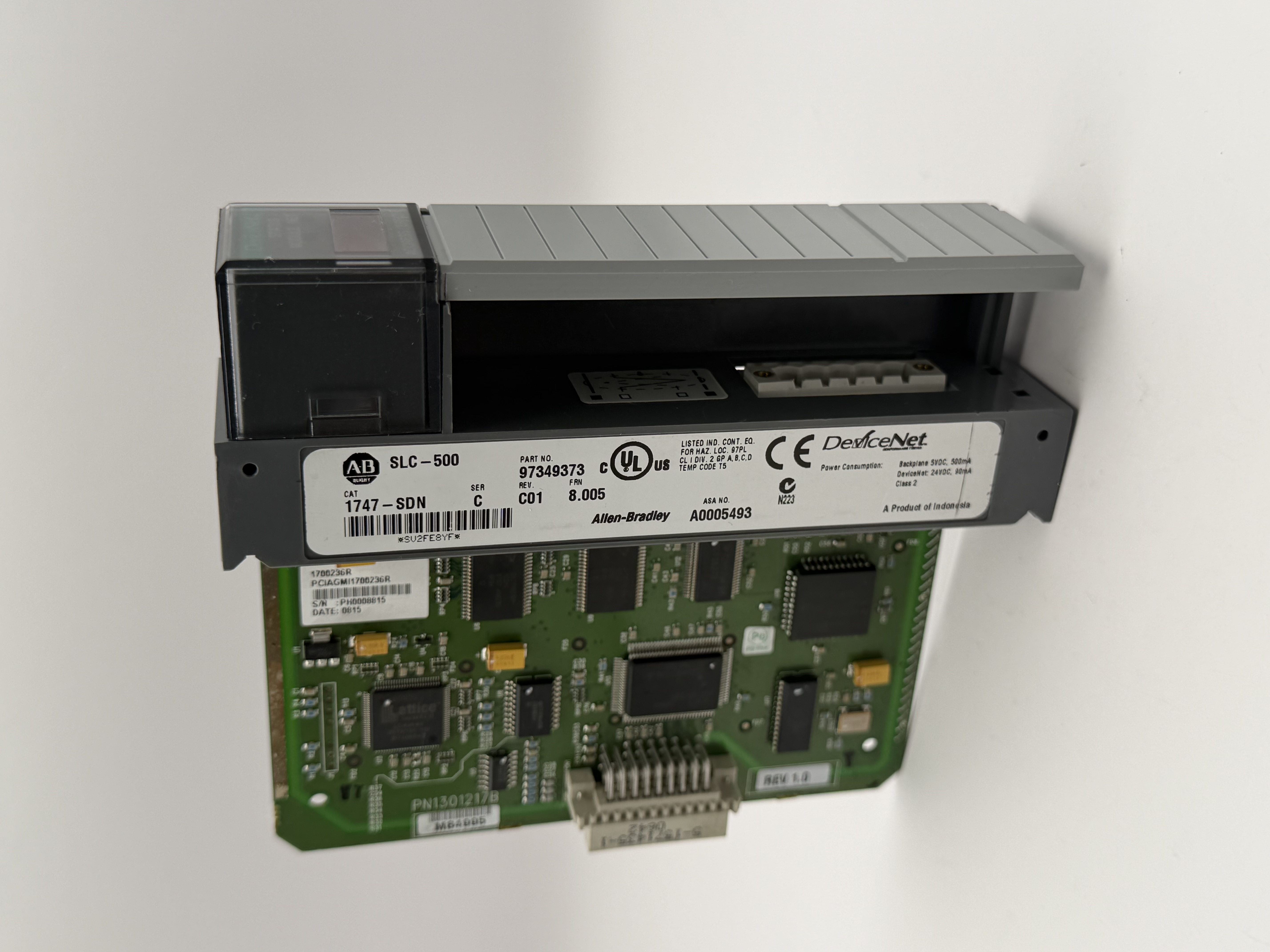 1747-SDN Series C FRN 8.005 SLC 500 DeviceNet Scanner Module
