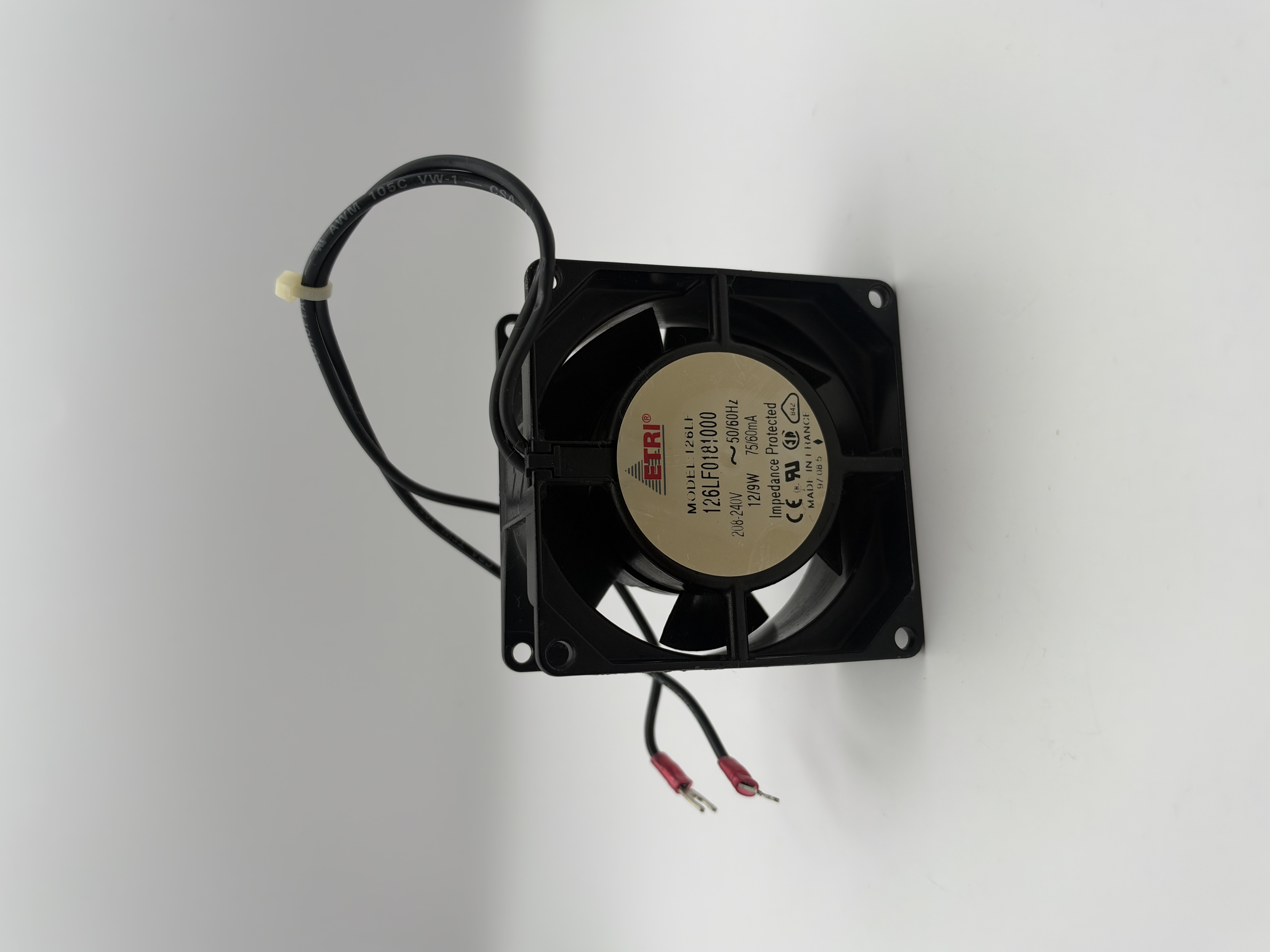 ETRI 126LF0181000 126LF AC Cooling Fan 208-240V 50/60Hz 12/9W